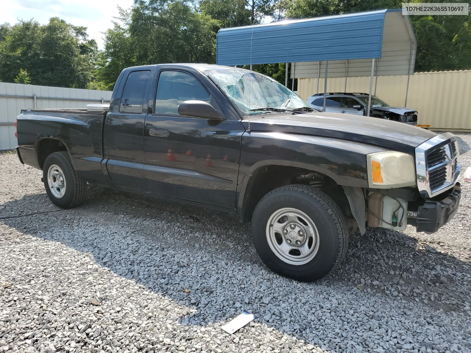 2006 Dodge Dakota St VIN: 1D7HE22K36S510697 Lot: 60098084