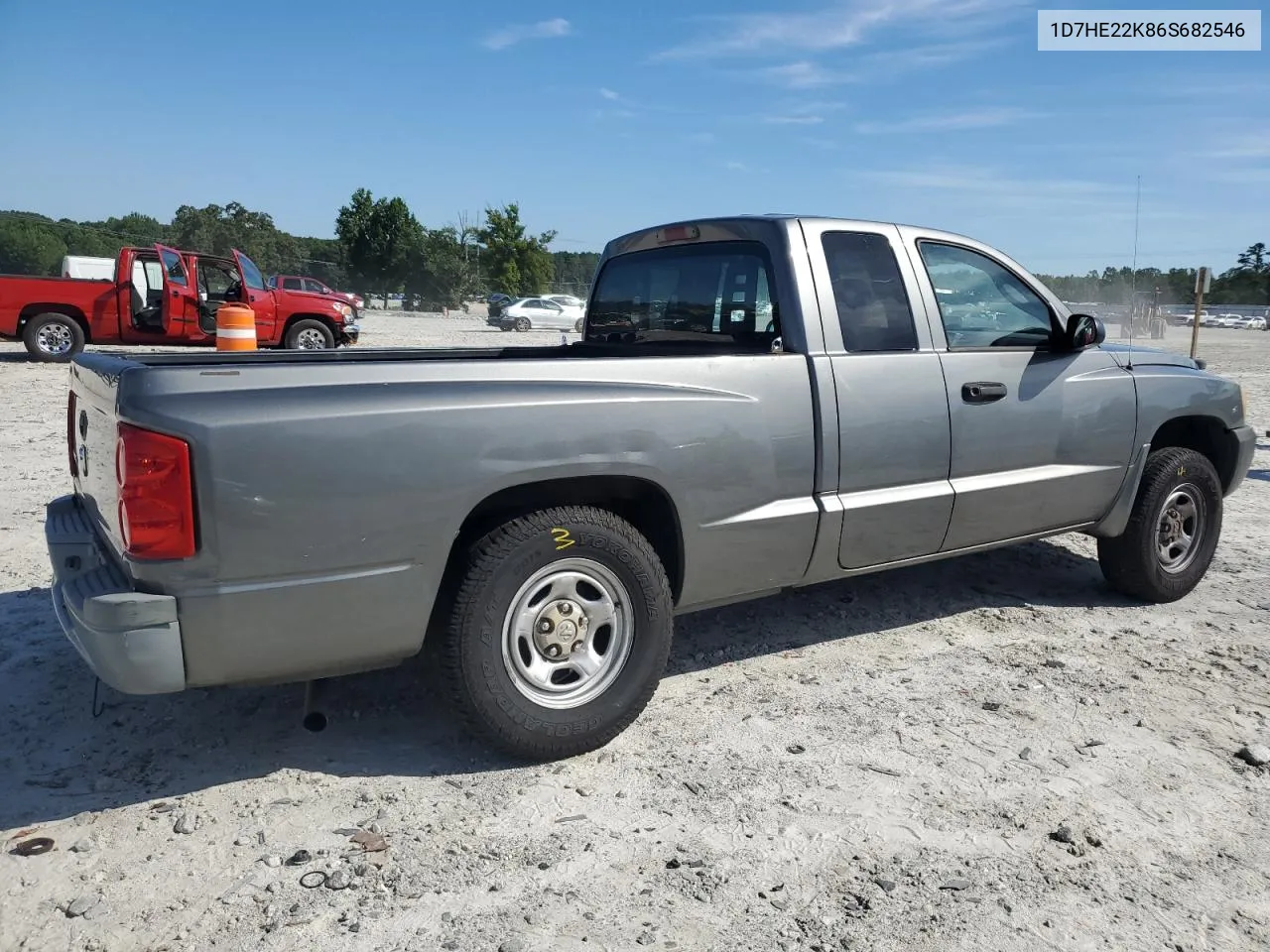 2006 Dodge Dakota St VIN: 1D7HE22K86S682546 Lot: 62069854