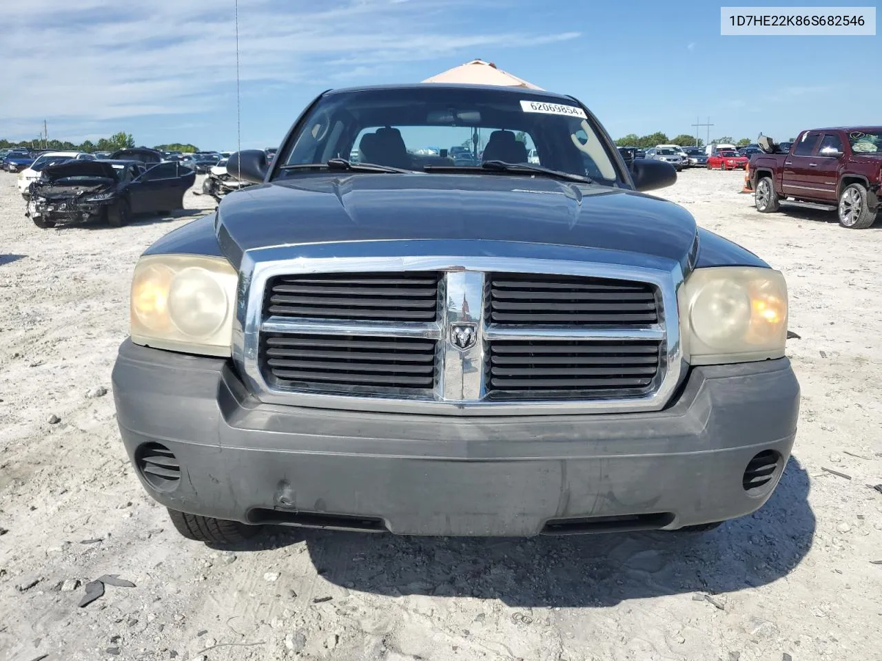 2006 Dodge Dakota St VIN: 1D7HE22K86S682546 Lot: 62069854