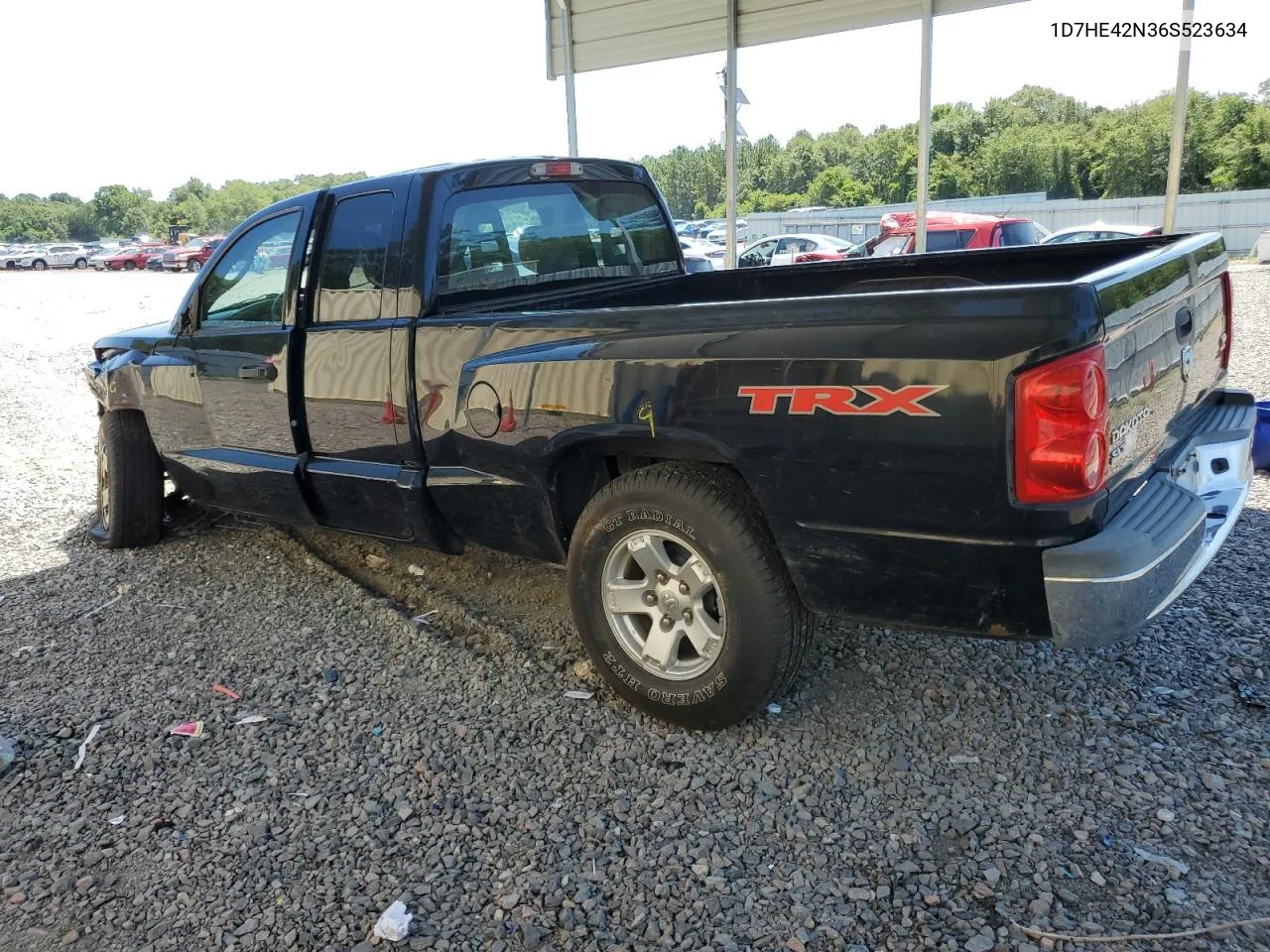 2006 Dodge Dakota Slt VIN: 1D7HE42N36S523634 Lot: 62717474