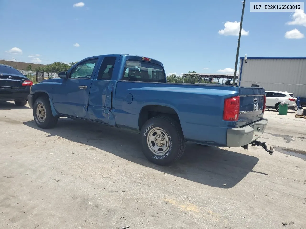 2006 Dodge Dakota St VIN: 1D7HE22K16S503845 Lot: 63769374