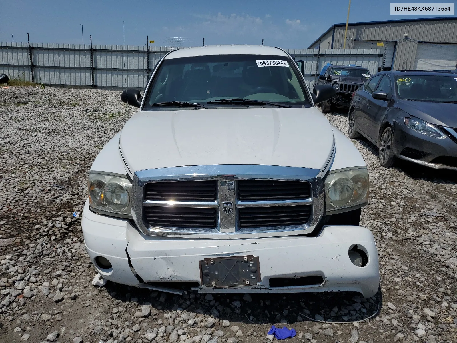 2006 Dodge Dakota Quad Slt VIN: 1D7HE48KX6S713654 Lot: 64979844