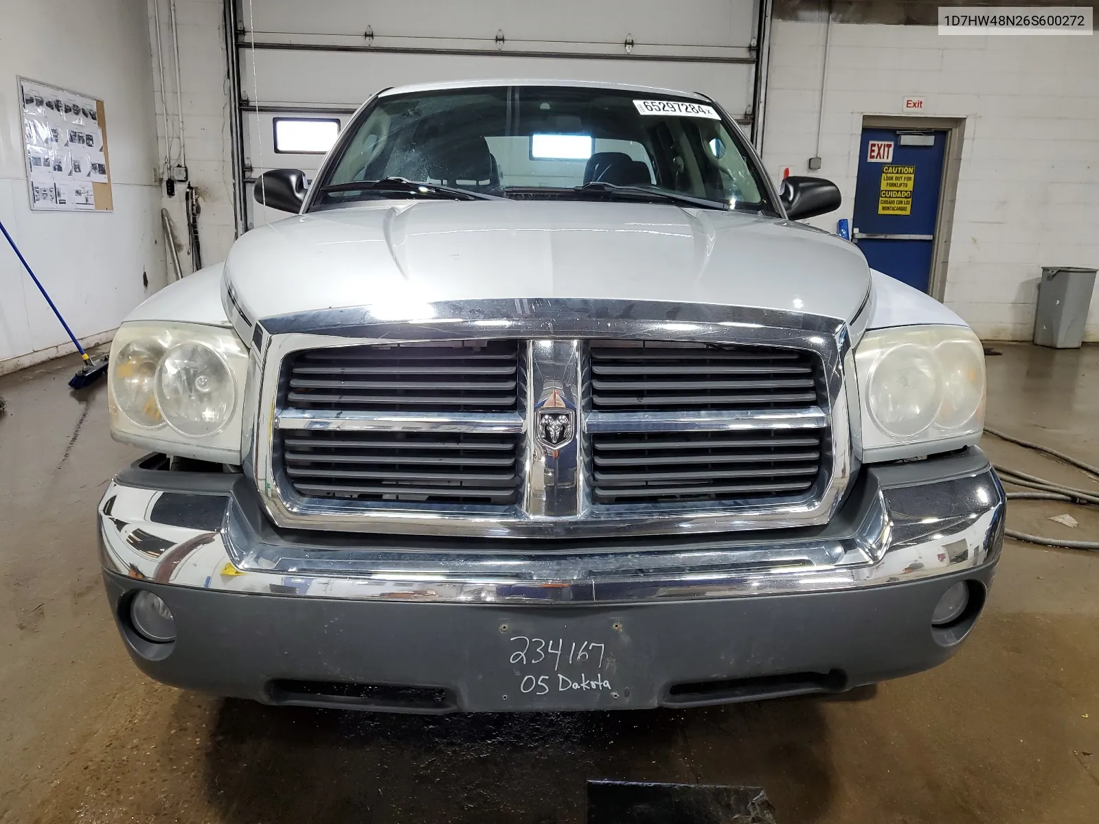 2006 Dodge Dakota Quad Slt VIN: 1D7HW48N26S600272 Lot: 65297284