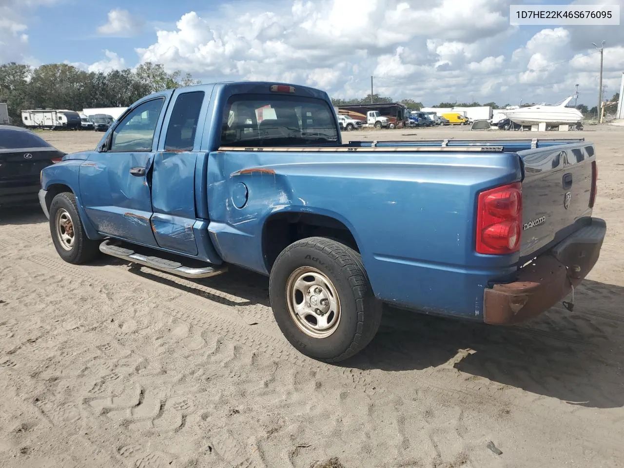 2006 Dodge Dakota St VIN: 1D7HE22K46S676095 Lot: 67142294