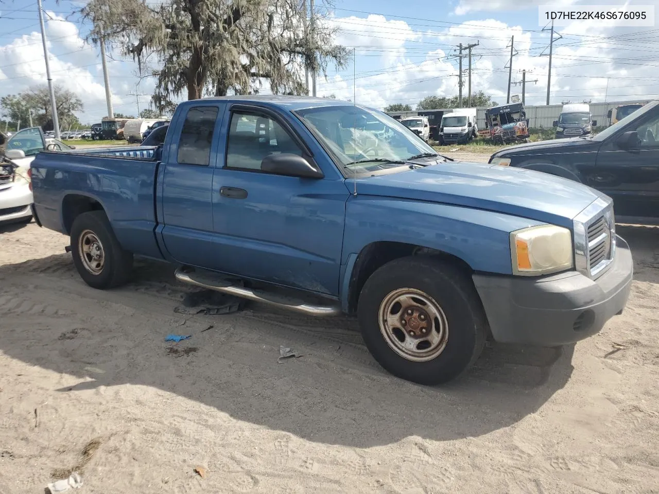 2006 Dodge Dakota St VIN: 1D7HE22K46S676095 Lot: 67142294