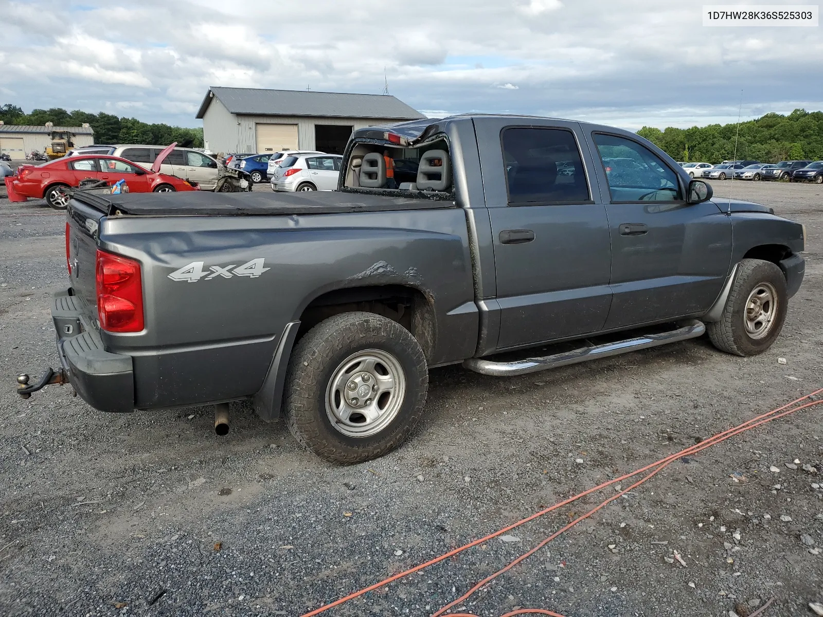 2006 Dodge Dakota Quad VIN: 1D7HW28K36S525303 Lot: 67927064