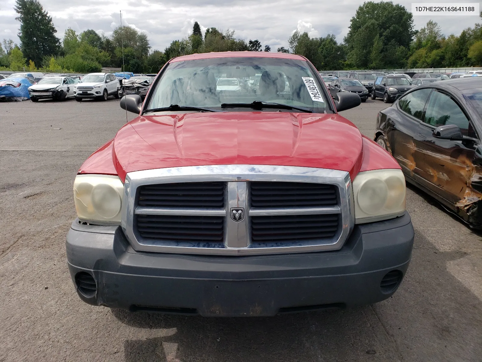 2006 Dodge Dakota St VIN: 1D7HE22K16S641188 Lot: 68136764