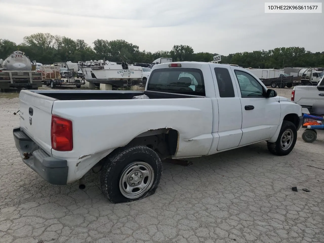 1D7HE22K96S611677 2006 Dodge Dakota St