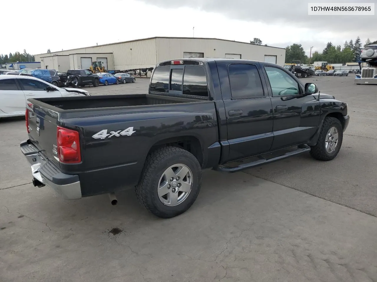 2006 Dodge Dakota Quad Slt VIN: 1D7HW48N56S678965 Lot: 70227054