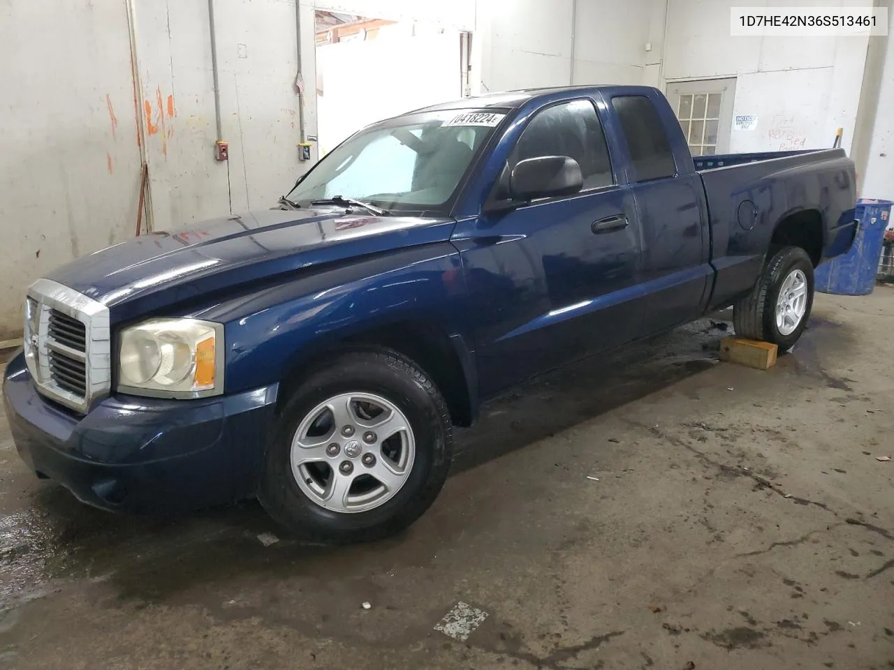 2006 Dodge Dakota Slt VIN: 1D7HE42N36S513461 Lot: 70418224