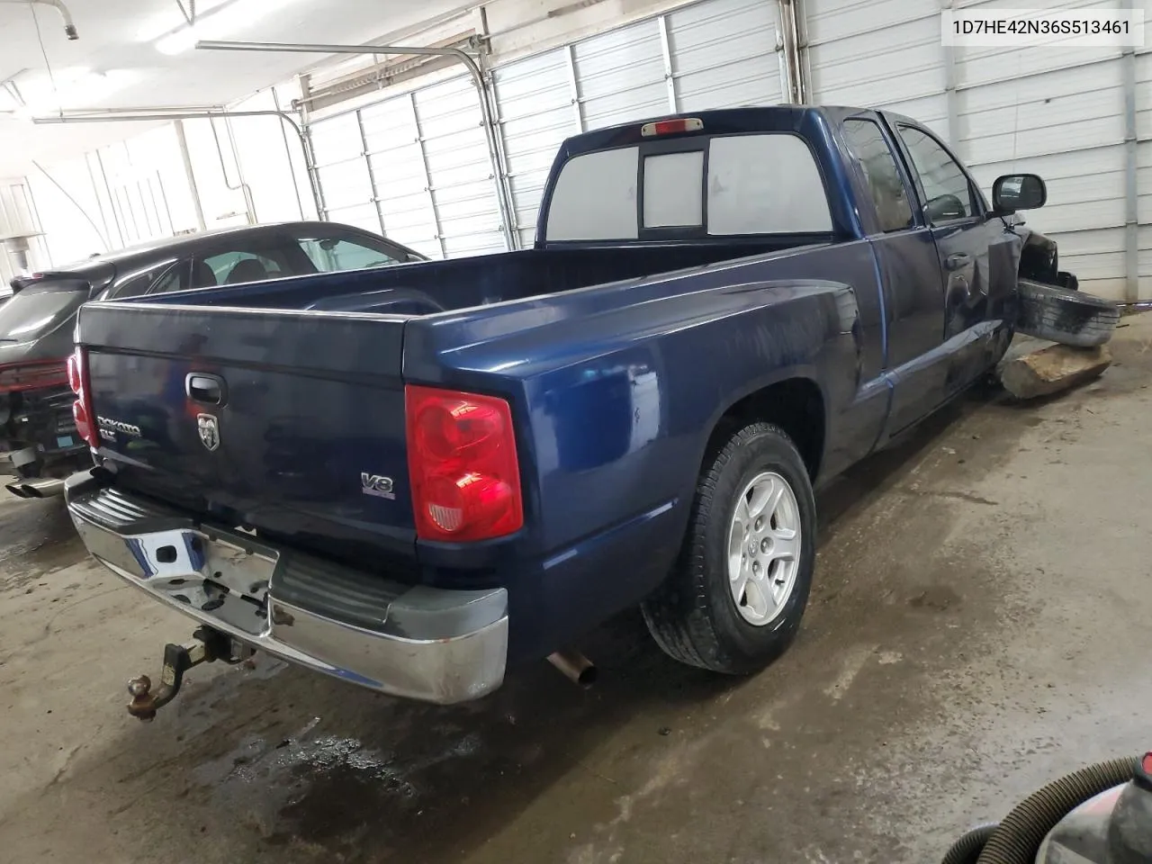 2006 Dodge Dakota Slt VIN: 1D7HE42N36S513461 Lot: 70418224