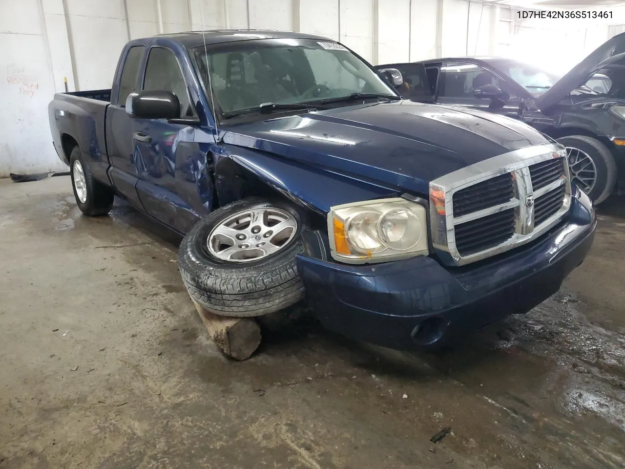 2006 Dodge Dakota Slt VIN: 1D7HE42N36S513461 Lot: 70418224