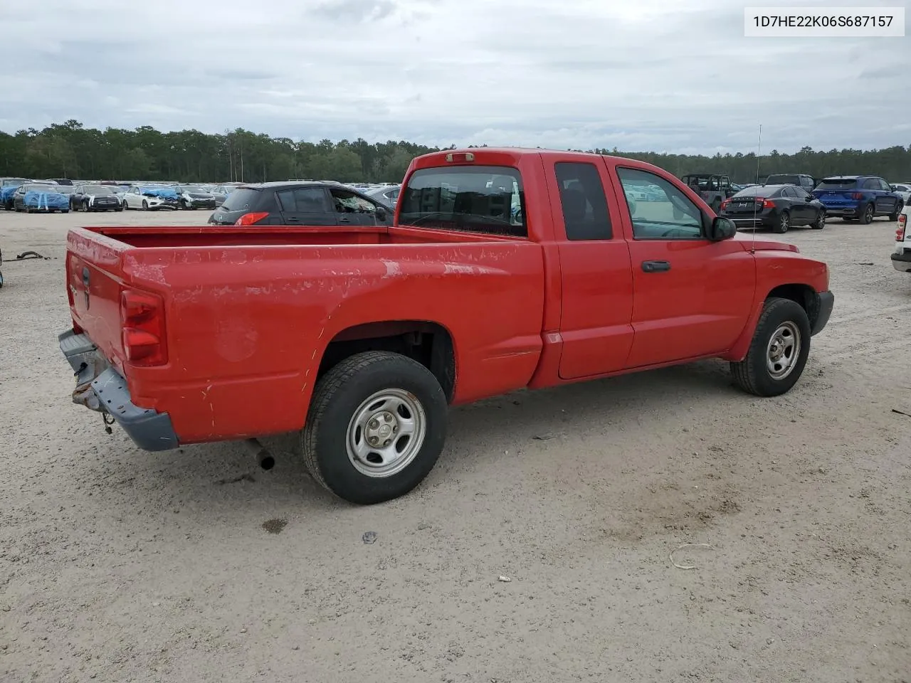 1D7HE22K06S687157 2006 Dodge Dakota St