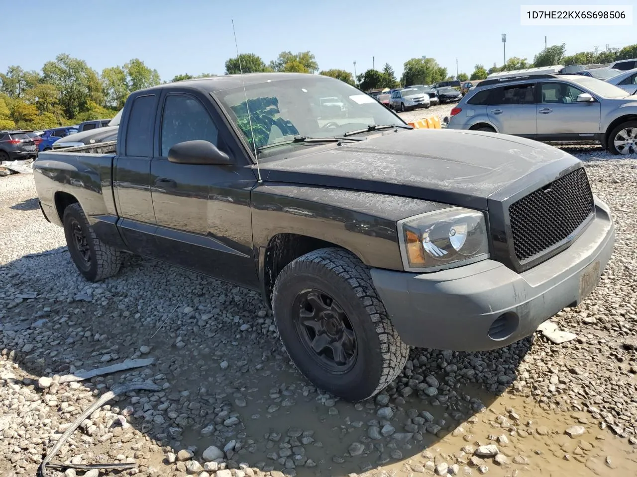 1D7HE22KX6S698506 2006 Dodge Dakota St