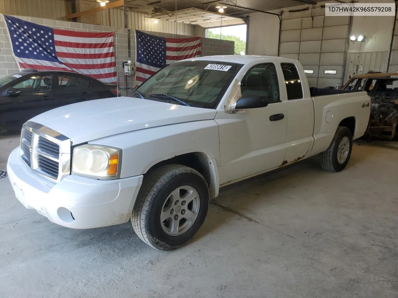 2006 Dodge Dakota Slt VIN: 1D7HW42K96S579208 Lot: 71699414