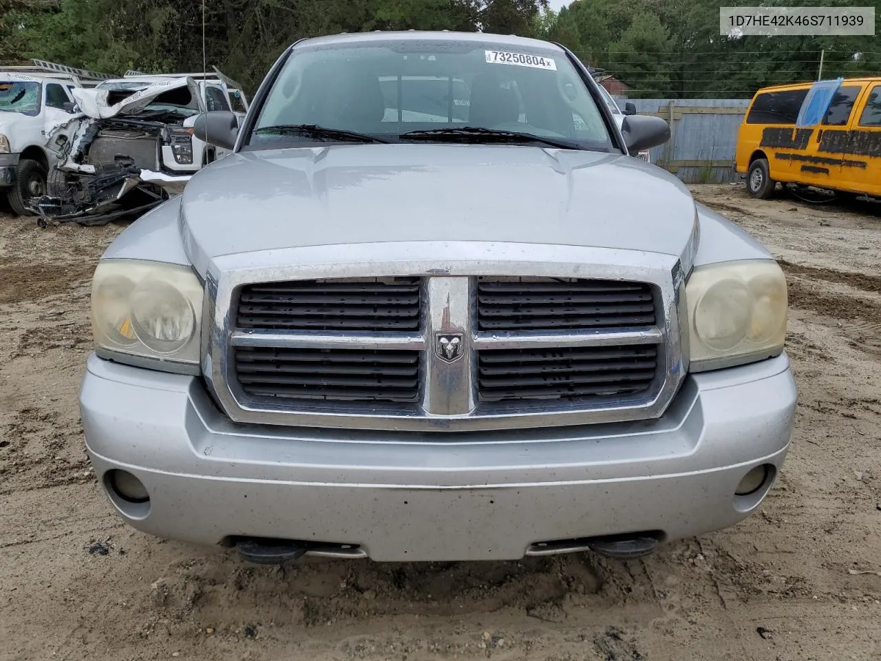 2006 Dodge Dakota Slt VIN: 1D7HE42K46S711939 Lot: 73250804