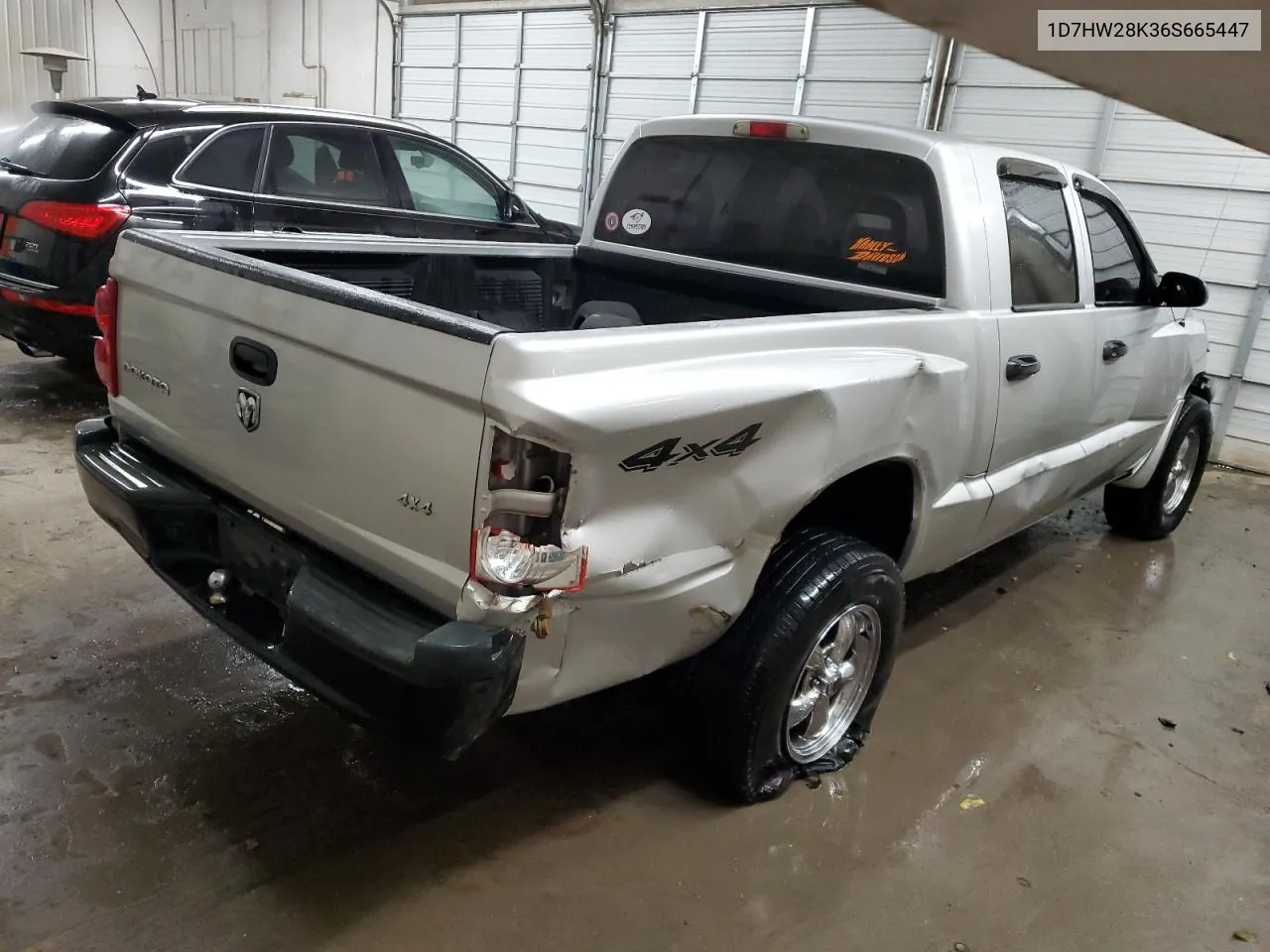 2006 Dodge Dakota Quad VIN: 1D7HW28K36S665447 Lot: 73615454