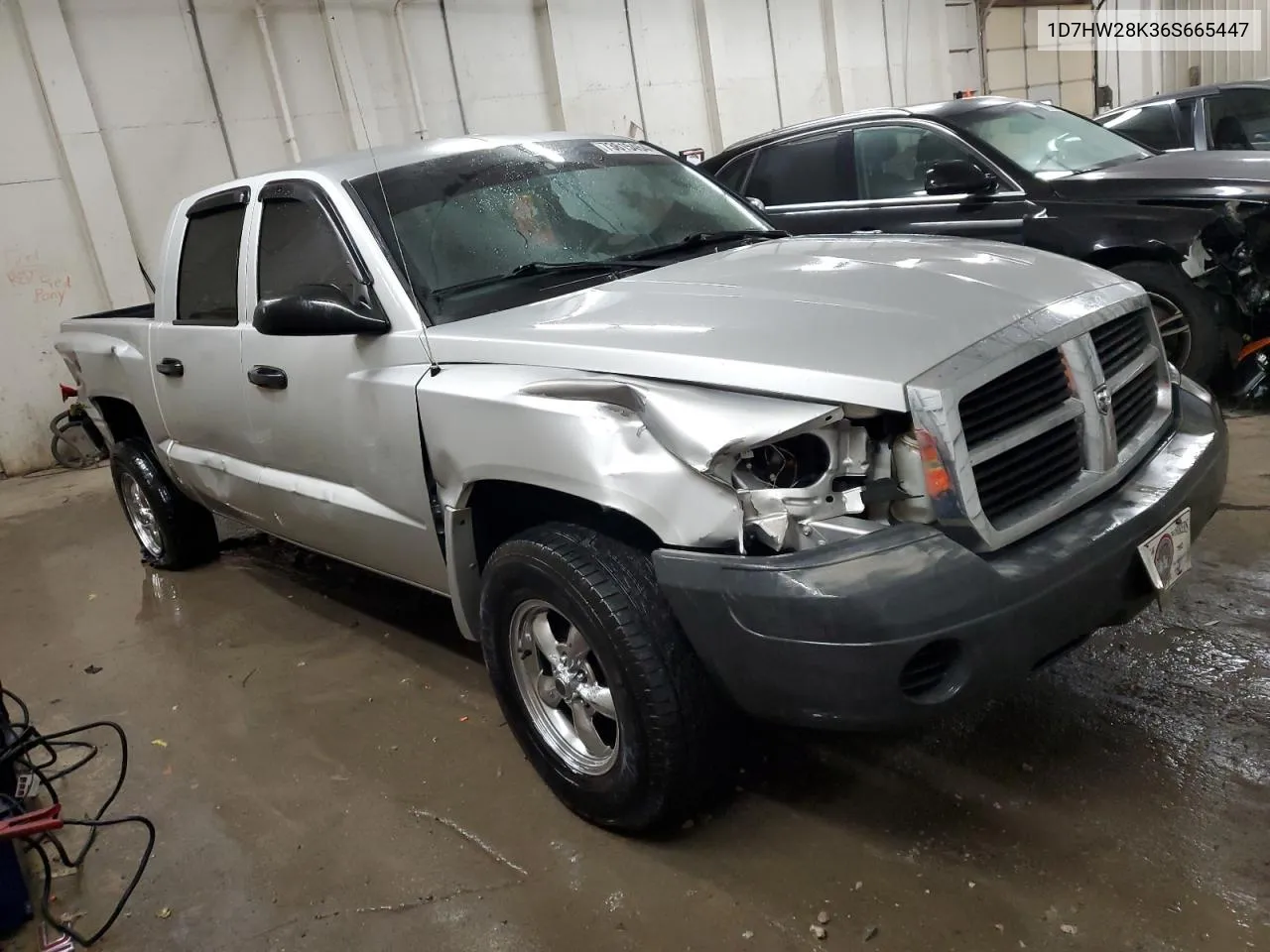 2006 Dodge Dakota Quad VIN: 1D7HW28K36S665447 Lot: 73615454