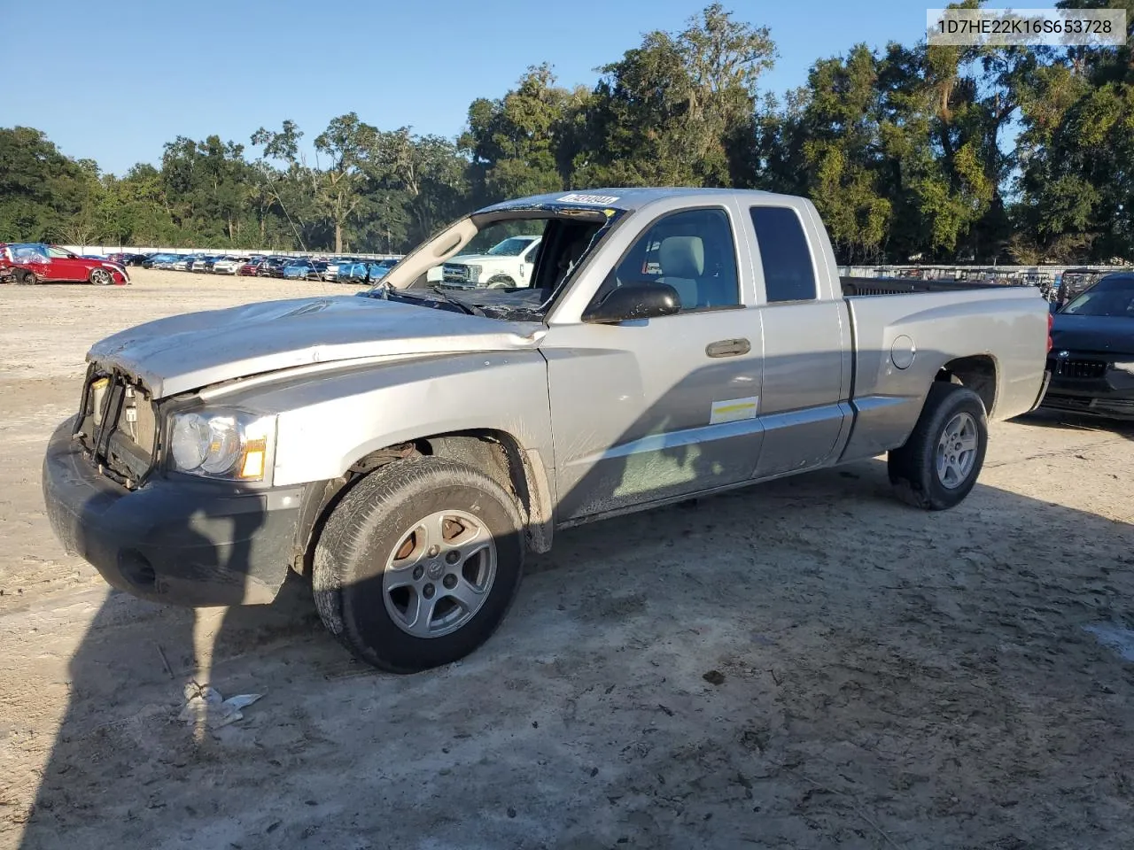 2006 Dodge Dakota St VIN: 1D7HE22K16S653728 Lot: 74314944