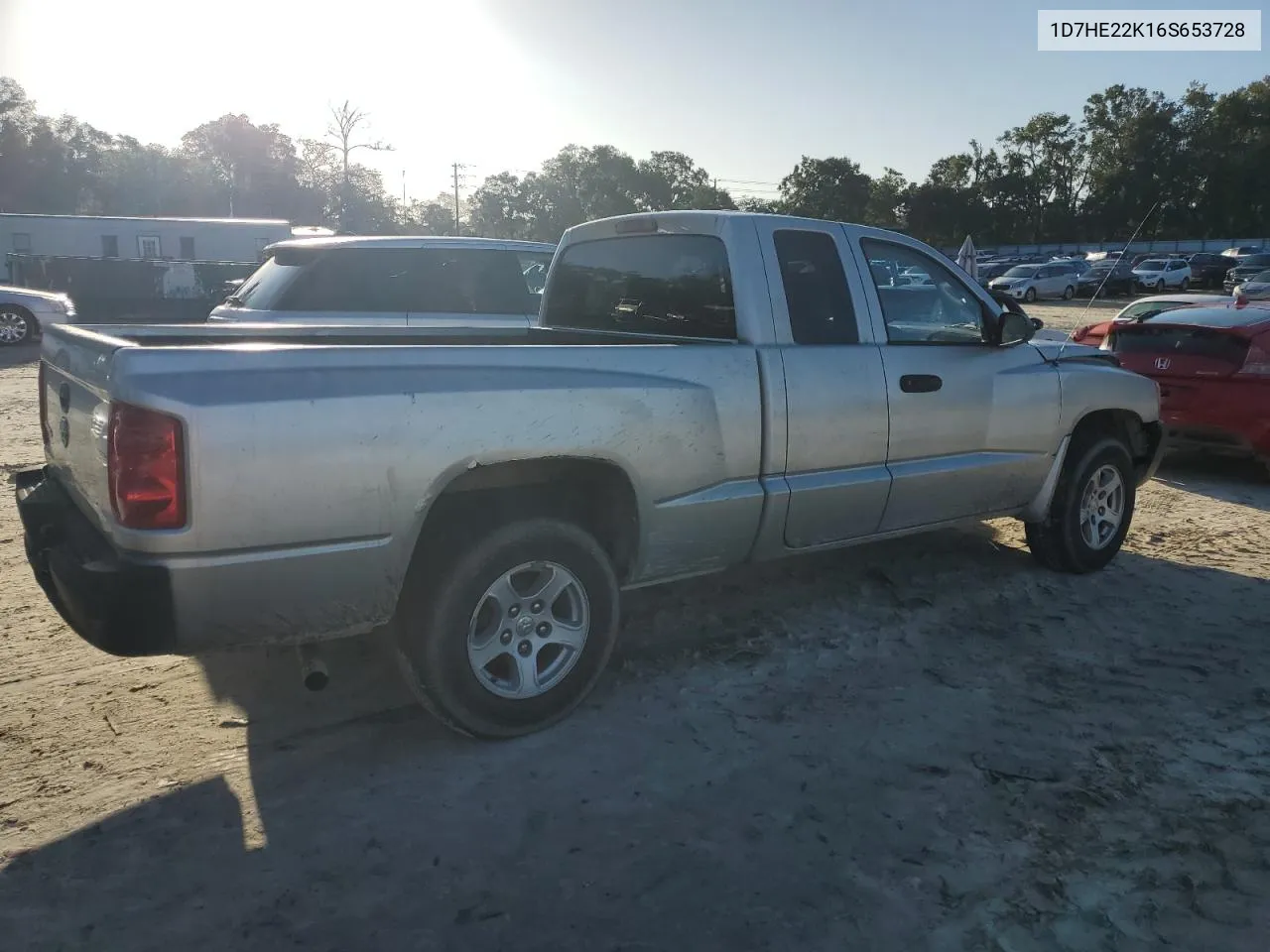 2006 Dodge Dakota St VIN: 1D7HE22K16S653728 Lot: 74314944