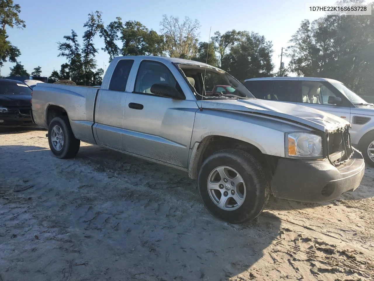 2006 Dodge Dakota St VIN: 1D7HE22K16S653728 Lot: 74314944