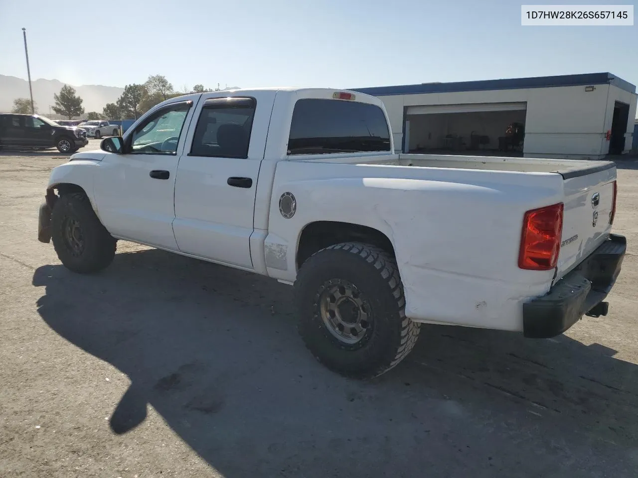 2006 Dodge Dakota Quad VIN: 1D7HW28K26S657145 Lot: 74333034