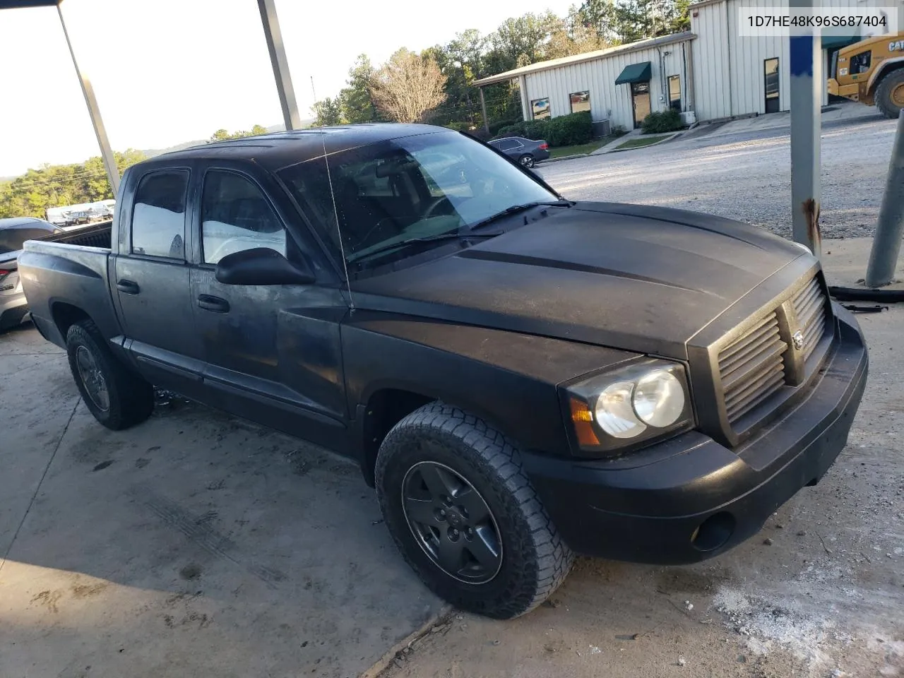 2006 Dodge Dakota Quad Slt VIN: 1D7HE48K96S687404 Lot: 75668624