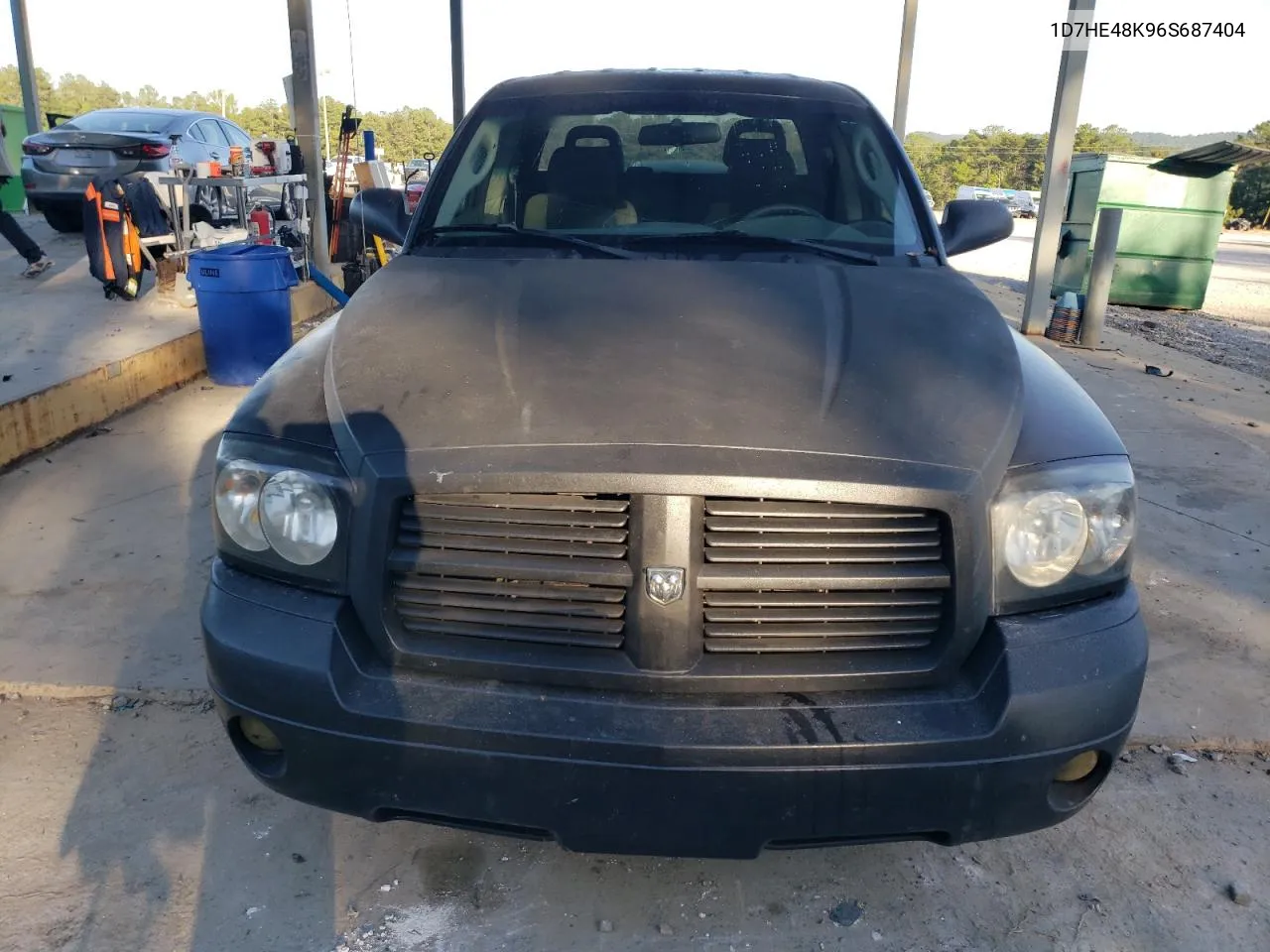 2006 Dodge Dakota Quad Slt VIN: 1D7HE48K96S687404 Lot: 75668624