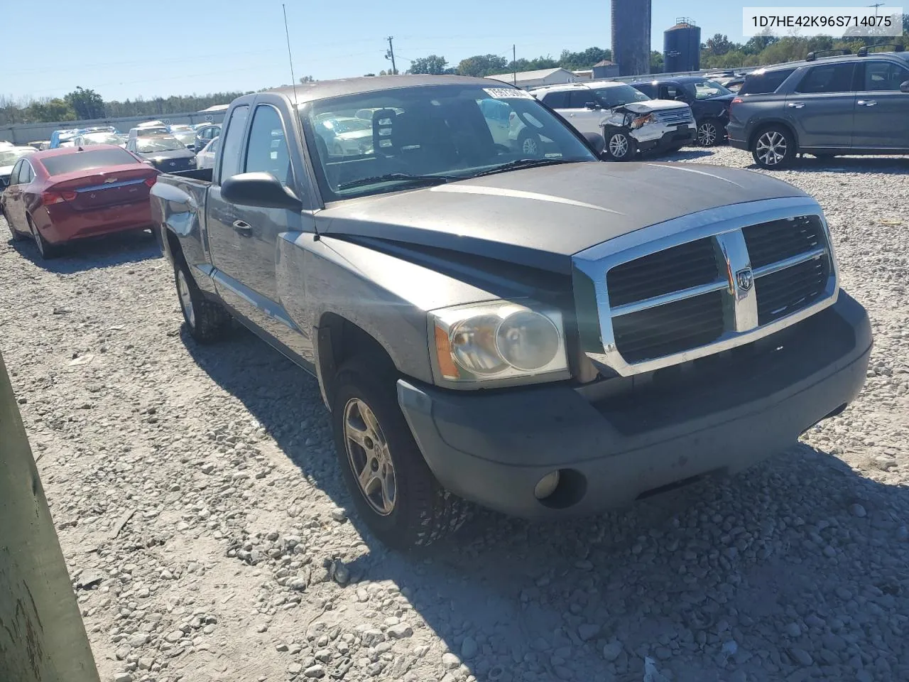 2006 Dodge Dakota Slt VIN: 1D7HE42K96S714075 Lot: 75673964