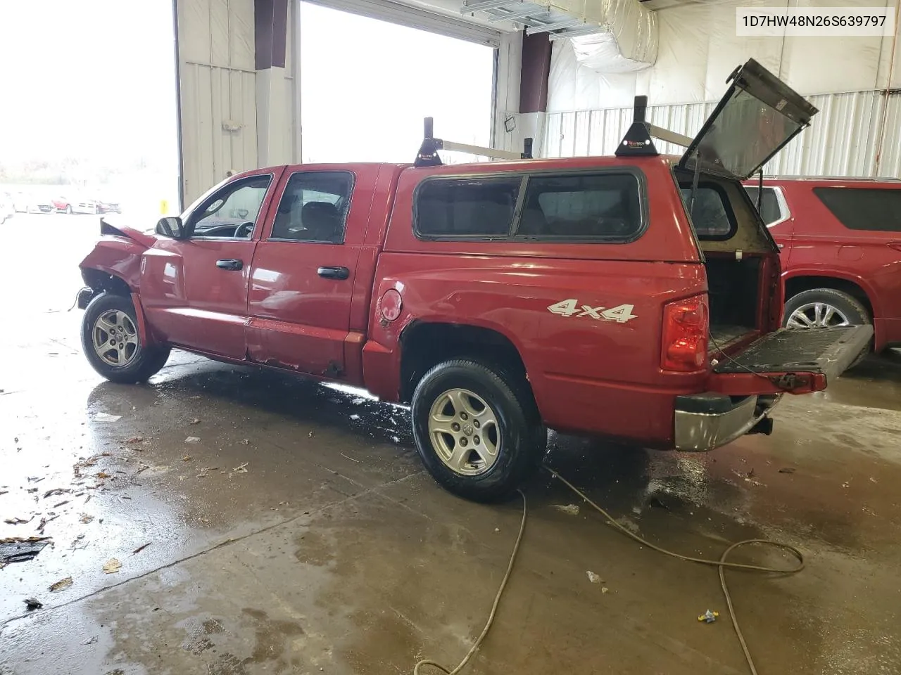 2006 Dodge Dakota Quad Slt VIN: 1D7HW48N26S639797 Lot: 77394254