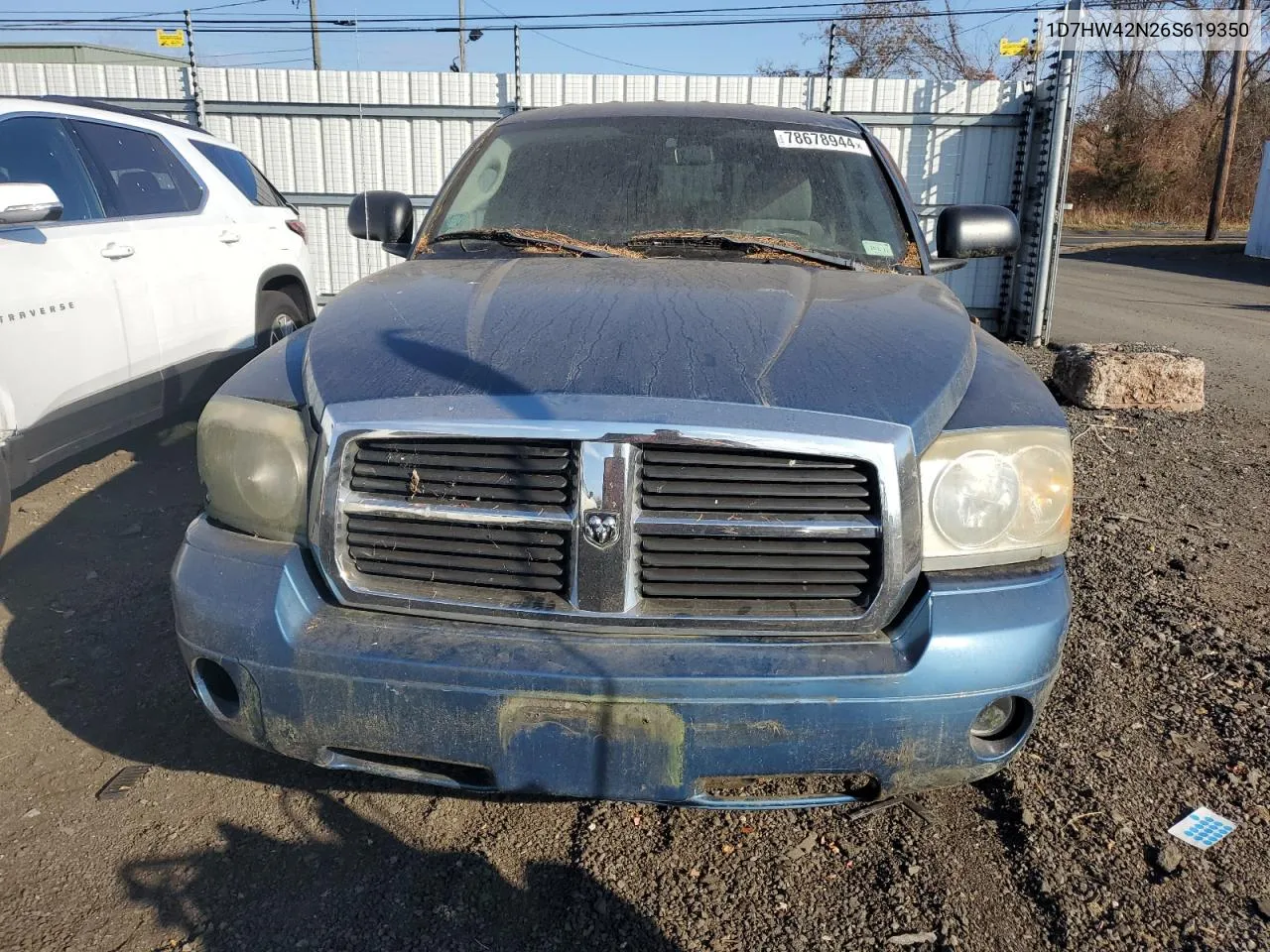 2006 Dodge Dakota Slt VIN: 1D7HW42N26S619350 Lot: 78678944