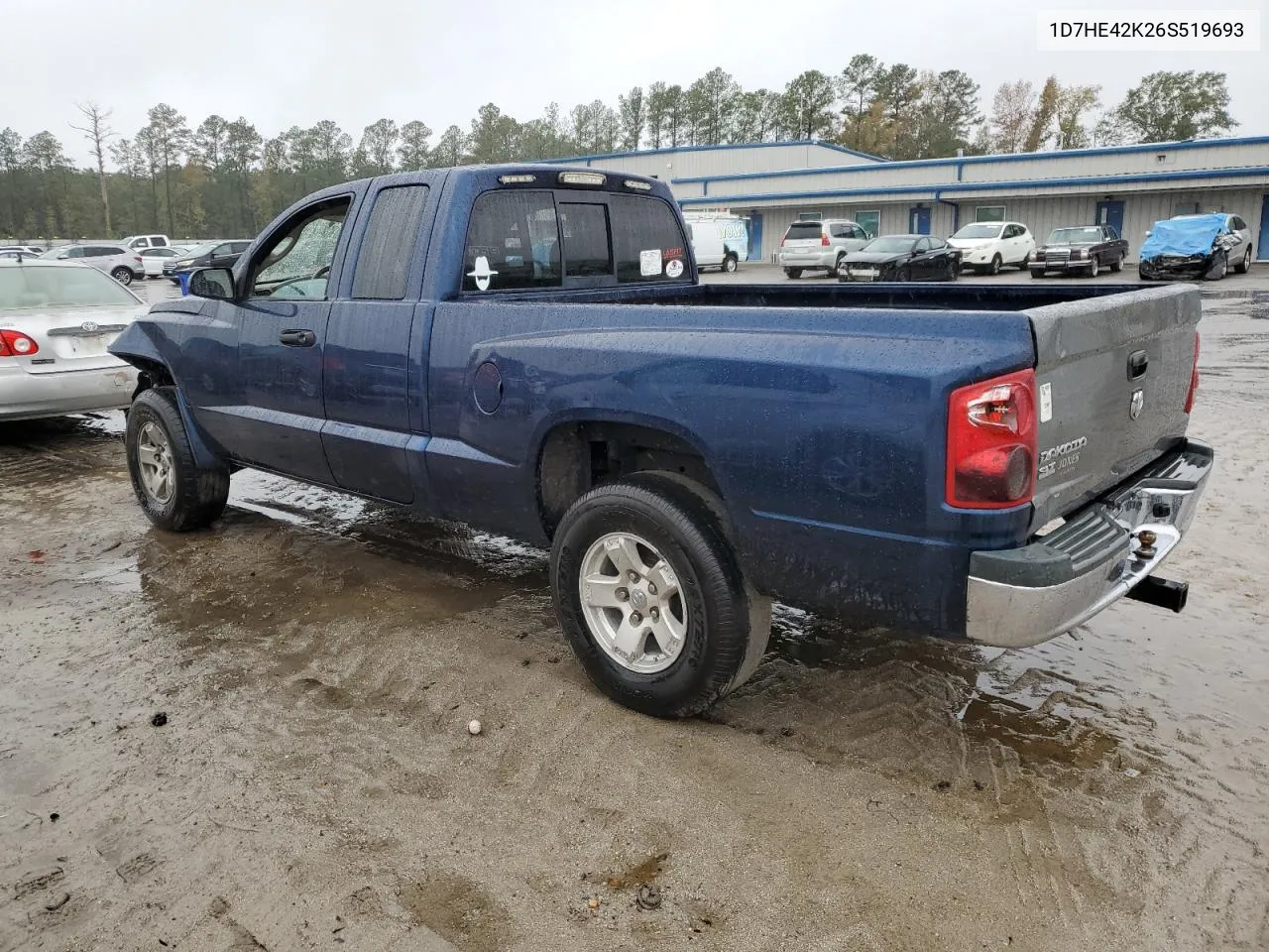 2006 Dodge Dakota Slt VIN: 1D7HE42K26S519693 Lot: 78713104