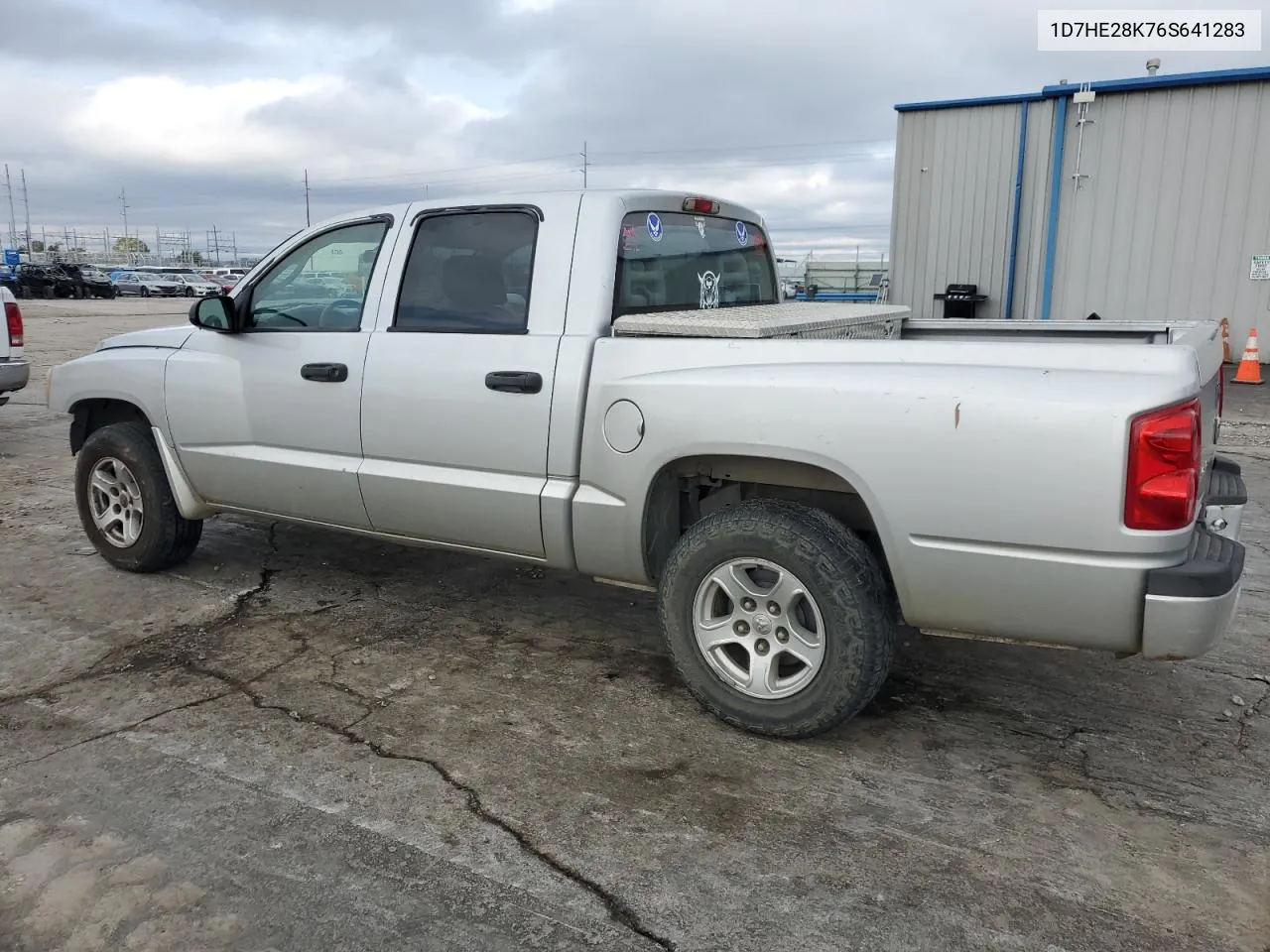 2006 Dodge Dakota Quad VIN: 1D7HE28K76S641283 Lot: 78939474