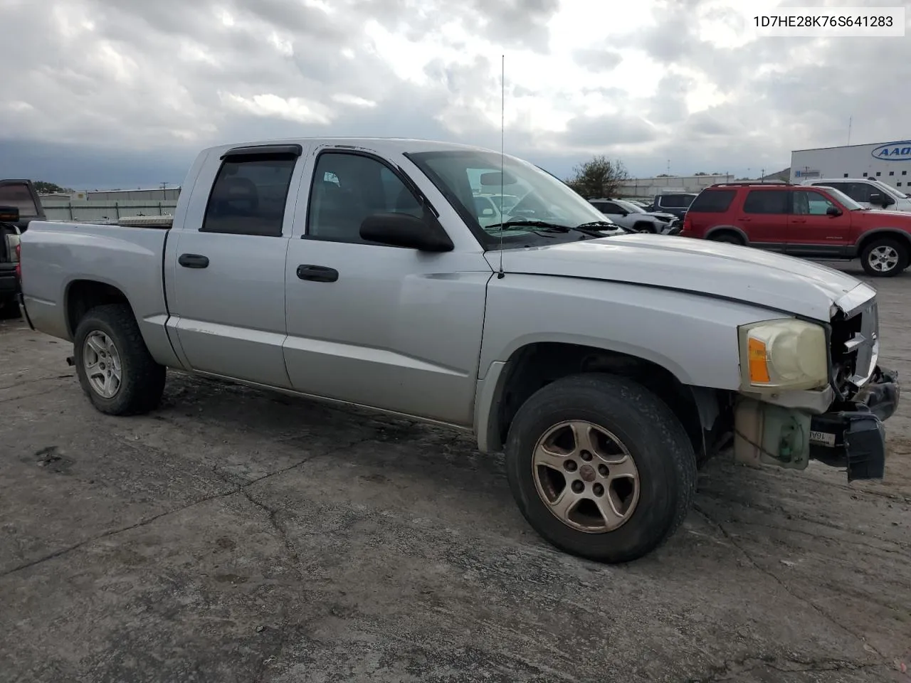 2006 Dodge Dakota Quad VIN: 1D7HE28K76S641283 Lot: 78939474