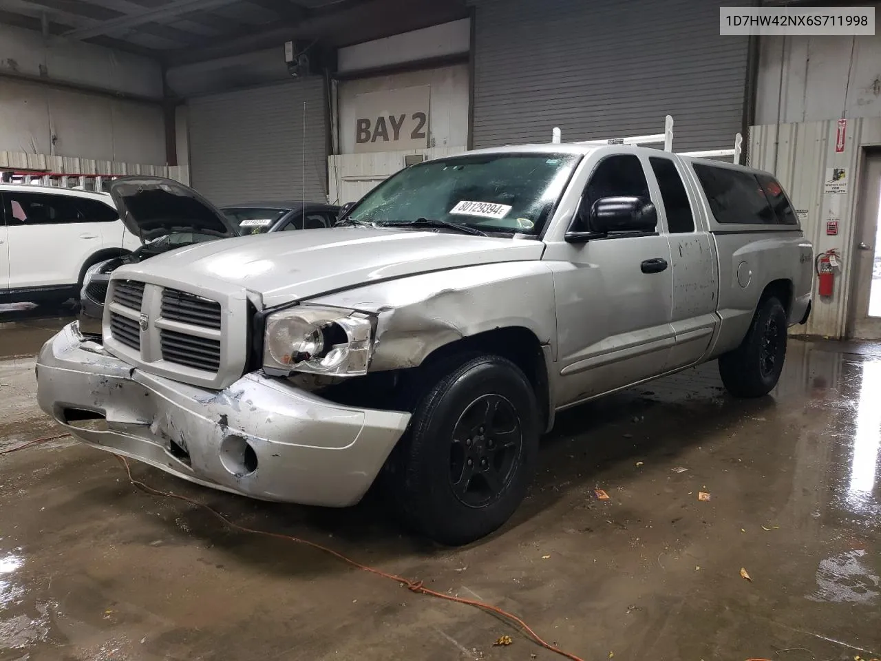 2006 Dodge Dakota Slt VIN: 1D7HW42NX6S711998 Lot: 80129394