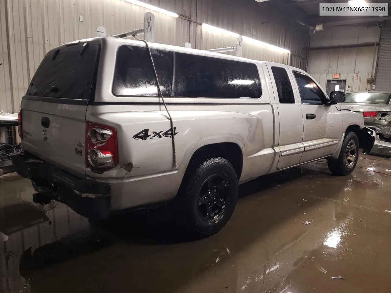 2006 Dodge Dakota Slt VIN: 1D7HW42NX6S711998 Lot: 80129394