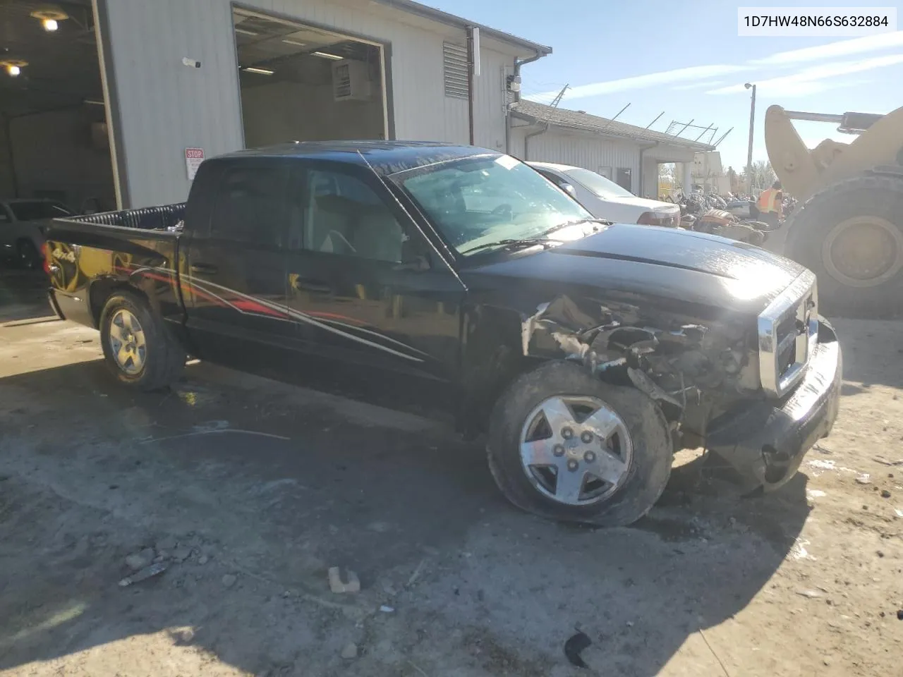 2006 Dodge Dakota Quad Slt VIN: 1D7HW48N66S632884 Lot: 80290284