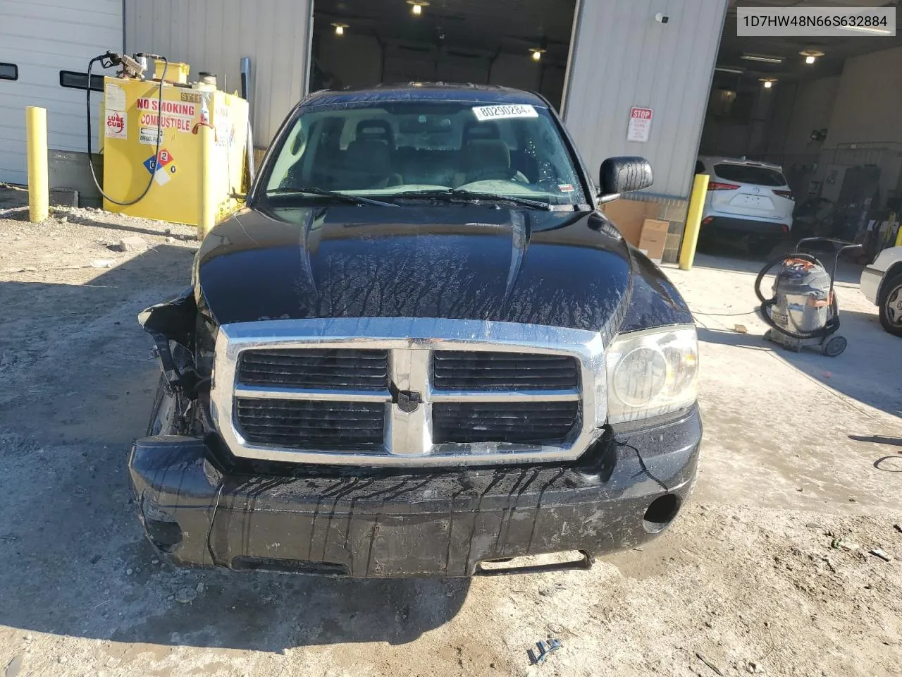 2006 Dodge Dakota Quad Slt VIN: 1D7HW48N66S632884 Lot: 80290284