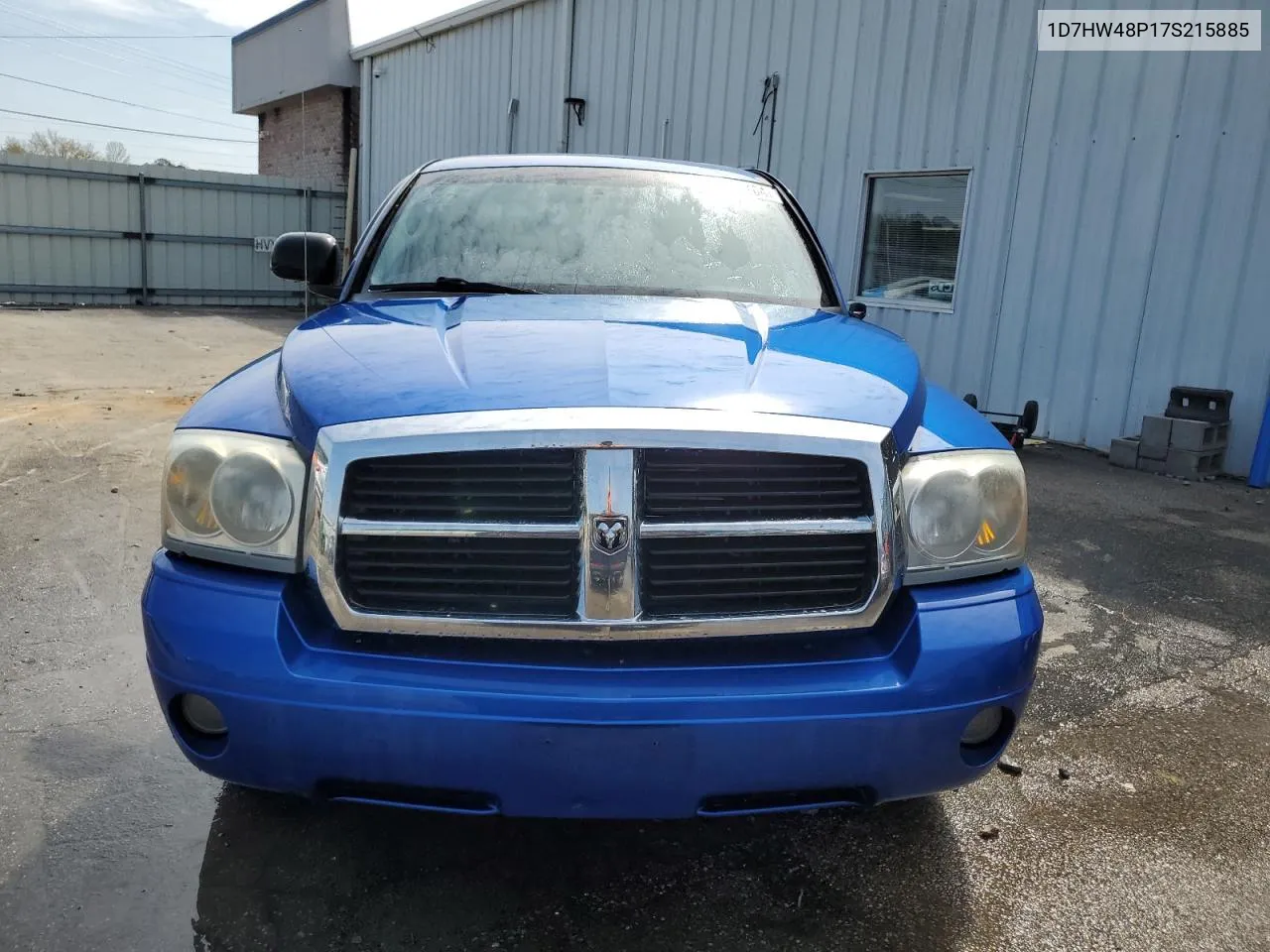 2007 Dodge Dakota Quad Slt VIN: 1D7HW48P17S215885 Lot: 47779764