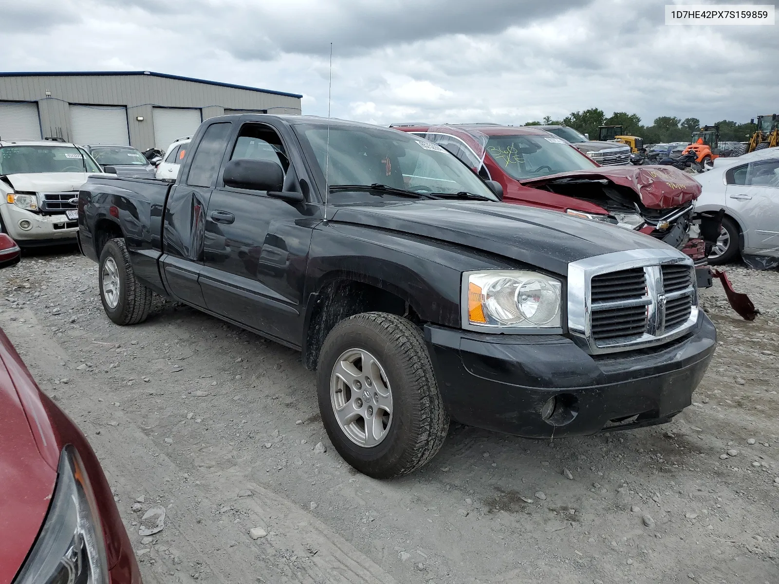 2007 Dodge Dakota Slt VIN: 1D7HE42PX7S159859 Lot: 65752994