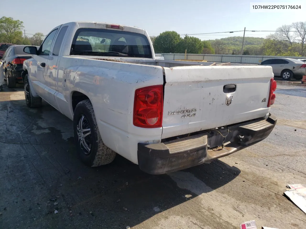 2007 Dodge Dakota St VIN: 1D7HW22P07S176624 Lot: 68370994