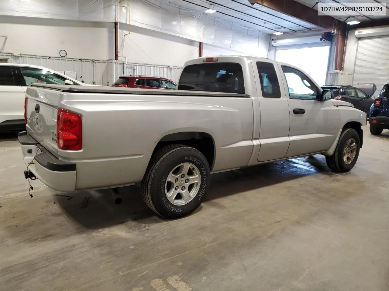 2007 Dodge Dakota Slt VIN: 1D7HW42P87S103724 Lot: 76830024