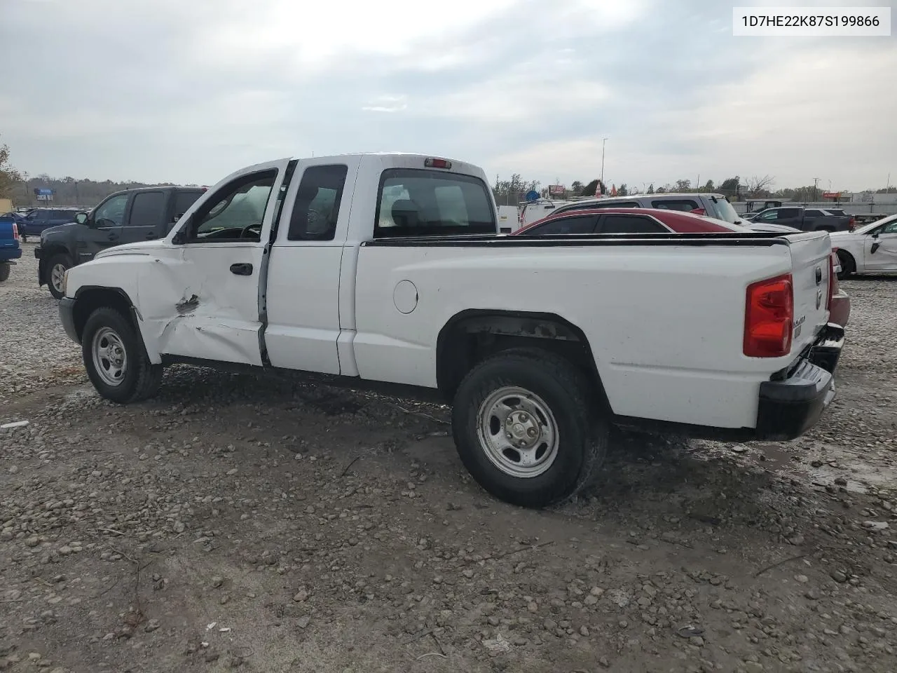 2007 Dodge Dakota St VIN: 1D7HE22K87S199866 Lot: 78001294