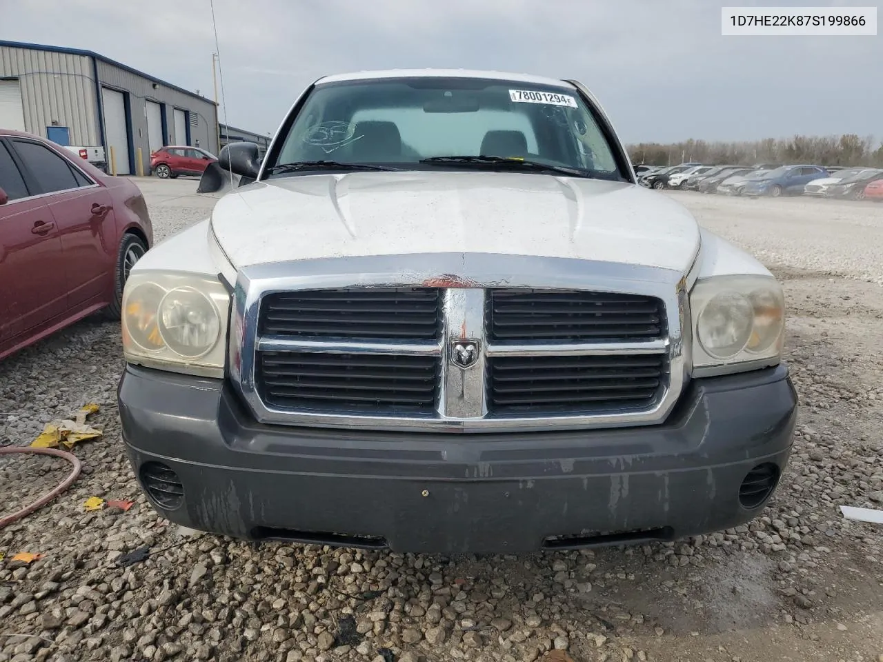 2007 Dodge Dakota St VIN: 1D7HE22K87S199866 Lot: 78001294