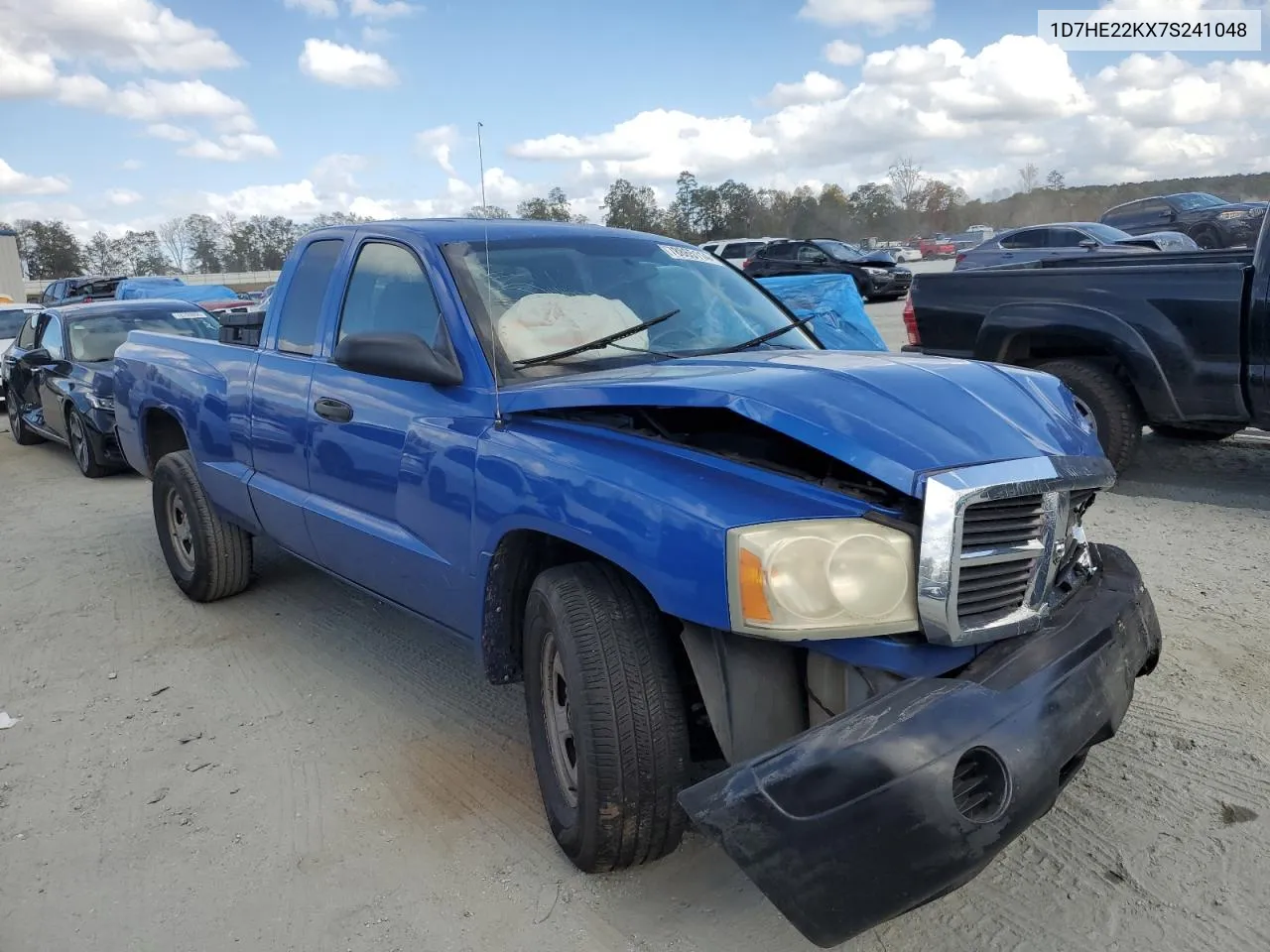 2007 Dodge Dakota St VIN: 1D7HE22KX7S241048 Lot: 78865114