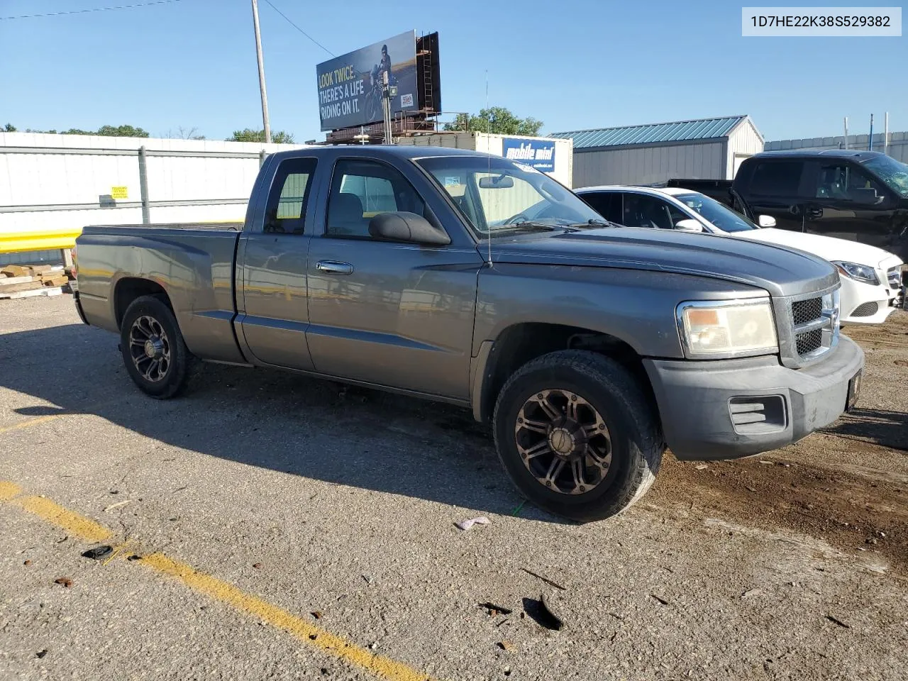 1D7HE22K38S529382 2008 Dodge Dakota St