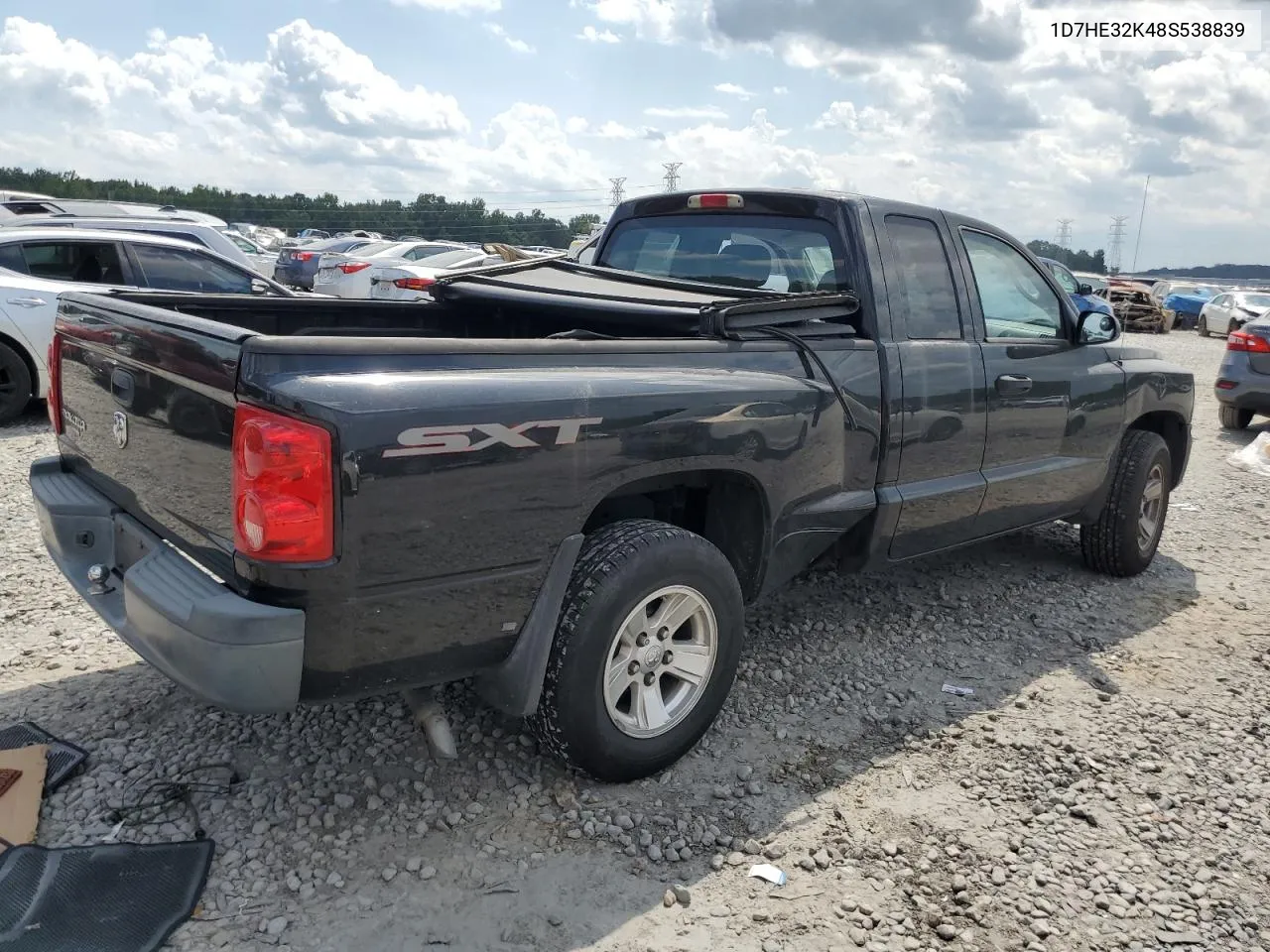 2008 Dodge Dakota Sxt VIN: 1D7HE32K48S538839 Lot: 67833384