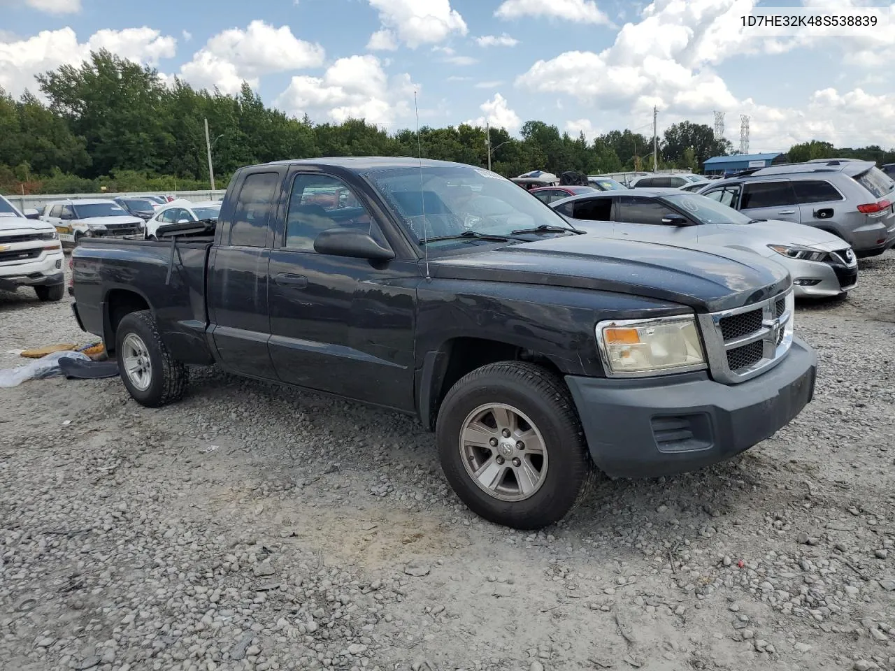 2008 Dodge Dakota Sxt VIN: 1D7HE32K48S538839 Lot: 67833384