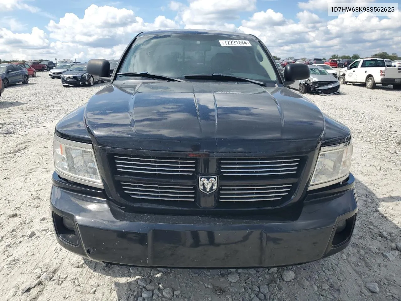 2008 Dodge Dakota Sport VIN: 1D7HW68K98S562625 Lot: 72221384