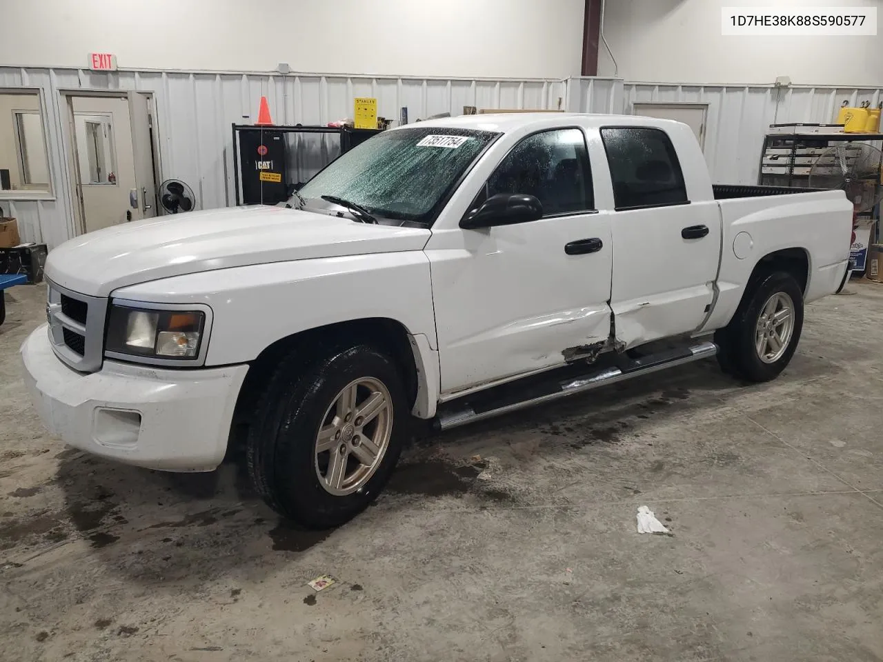 2008 Dodge Dakota Sxt VIN: 1D7HE38K88S590577 Lot: 73517754